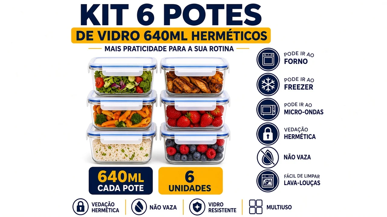 Kit 1 — 6 potes