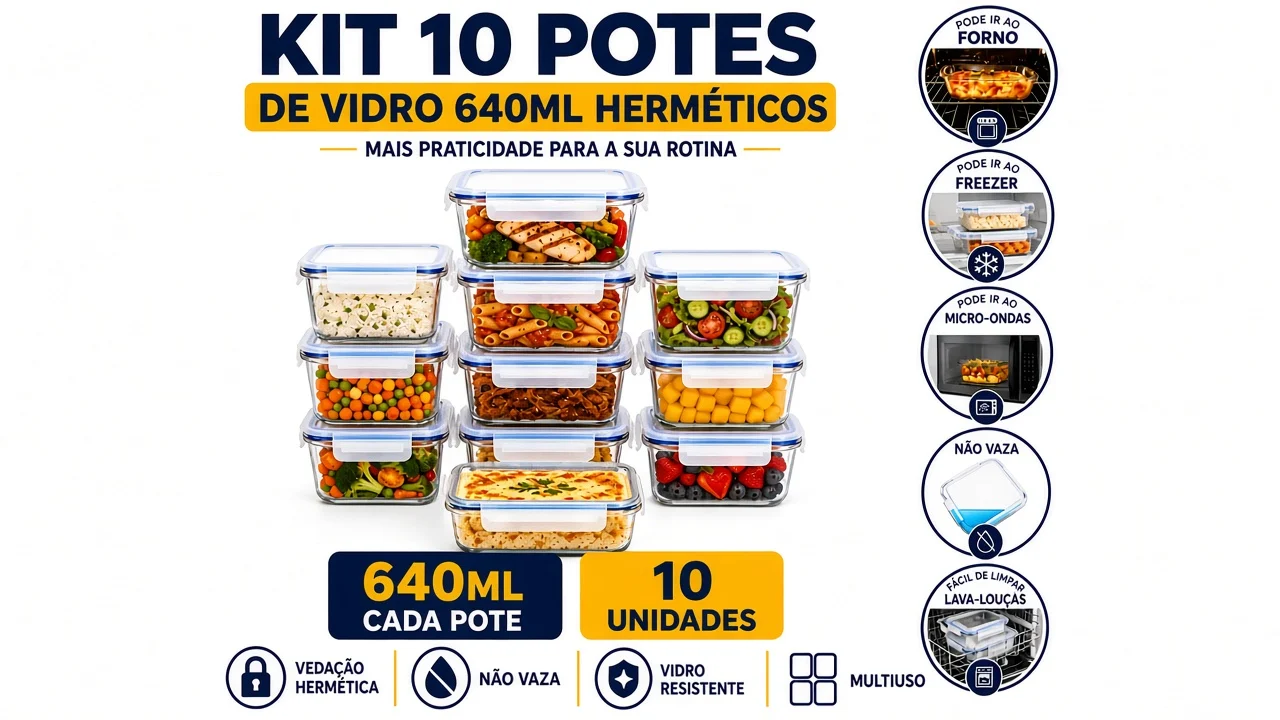 Kit 2 — 10 potes